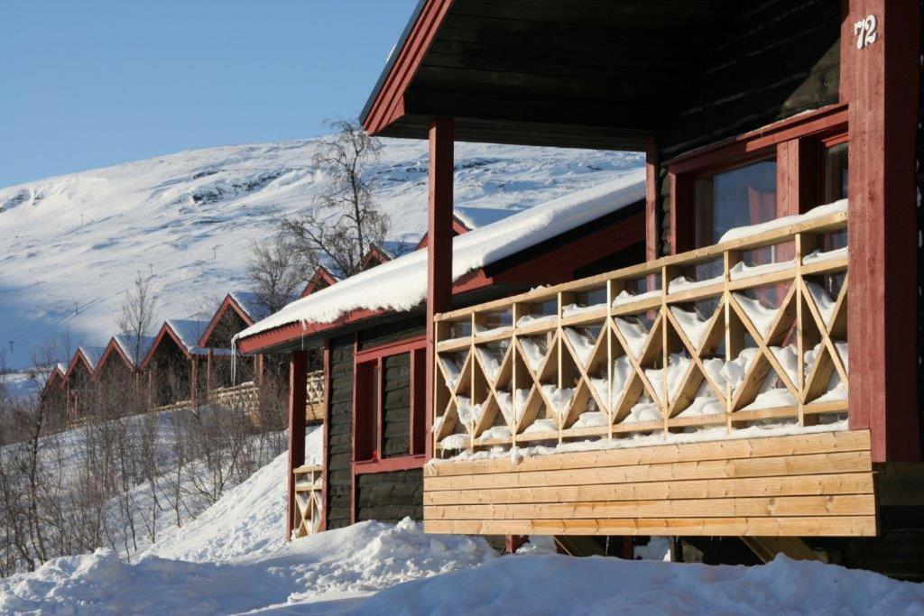 Björkliden Kappas Cabin Village מראה חיצוני תמונה